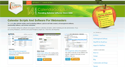 Desktop Screenshot of calendarscripts.info